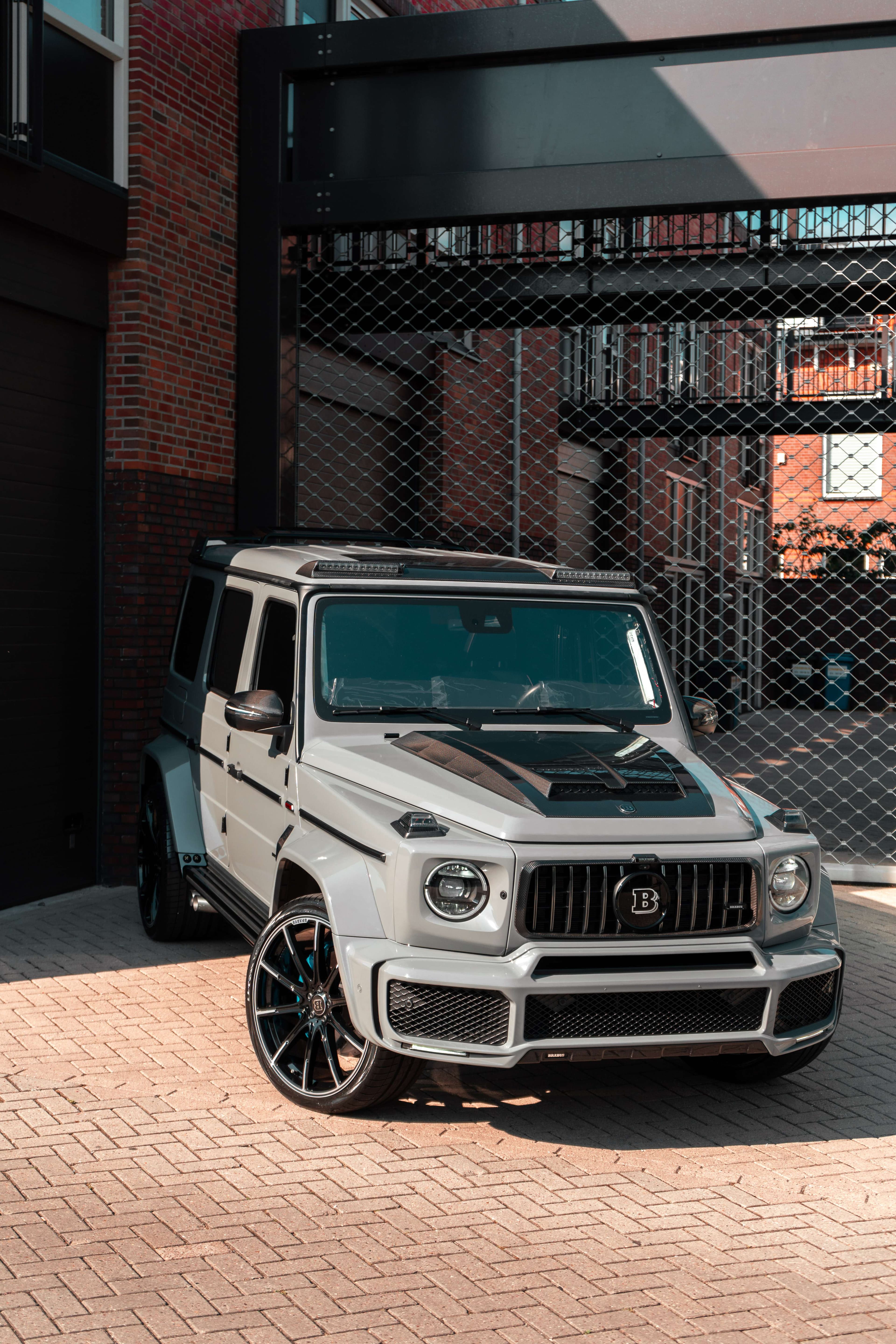 Mercedes-Benz G-Klasse Brabus gewrapt door Wrapmaster DH in Den Haag